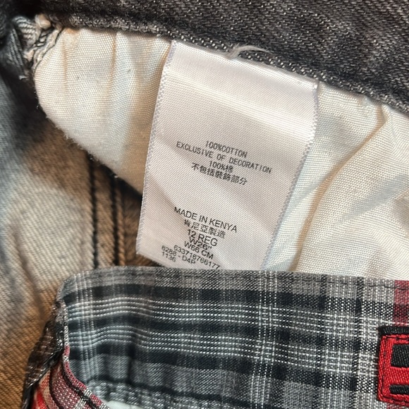 Levis Checkered Flag Osh Kosh Distortion Short 3 Piece Lot - Picture 7 of 8